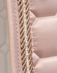Satin Classic Dressage Saddle Pad - Champagne Cristal