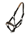 Black Patent Croc Safari Halter