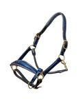 The Revolution Cobalt Blue Leather Halter