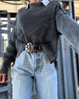 The Riana Oversized Cropped Sweater