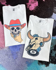 Punchy Skeleton TEE or CREWNECK