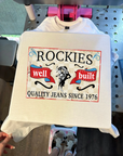 Vintage Rockies Tee or Crewneck