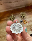 Large Concho Stud Earrings – Turquoise & Sterling Silver