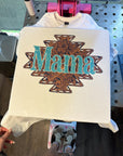 Tooled Leather Mama TEE or CREWNECK