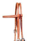AJ Tack Harness Leather Browband Headstall
