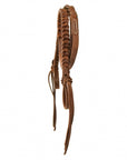 AJ Tack Oiled Braided Rattlesnake Roper Reins - 5/8in x 8ft