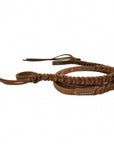 AJ Tack Oiled Braided Rattlesnake Roper Reins - 5/8in x 8ft