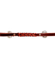AJ Tack Latigo Braided Curb