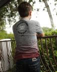 Kid's American Legend Gray Ombre Quick Dry Short Sleeve T-shirt