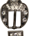 ANTIQUE SILVER JET - PEARL - CLEAR