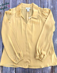 Ariat Mustard Shimmer Blouse