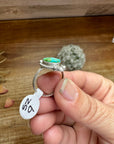 Ring- size 9 - Royston Turquoise & Sterling Silver
