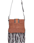 Bolero Tooled Studded Handbag - B136