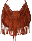 Fringe/studded Handbag - B177