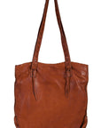 Lace Cognac Handbag - B181