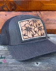 Primrose Leather Patch Trucker Cap