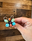 Butterfly Ring - Adjustable - Mix Stone & Sterling Silver III