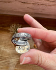 MJ collection - Bug Ring Turquoise - Adjustable - Sterling Silver