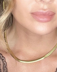 Herringbone Necklace -clearance