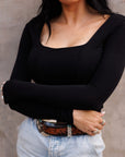 The Lacen Top in Black