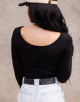 The Lacen Top in Black