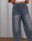 The Sariah Barrel Jean