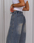 The Sariah Barrel Jean