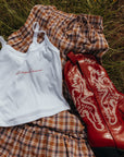 Hot Girl Summer Micro-Rib Tank