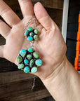 Mix turquoise necklace lariat