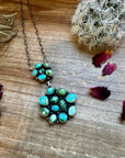 Mix turquoise necklace lariat