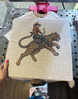 Cowboy Jaguar TEE or CREWNECK