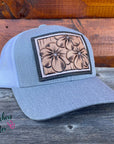 Primrose Leather Patch Trucker Cap