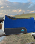 Navy Blue Luxe Pony Contoured Felt Top/Fleece Lined Saddle Pad