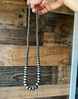 Sterling silver pearls - 24 inch
