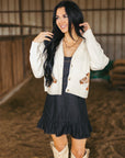 The Vintage Equestrian Cardigan