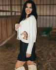 The Vintage Equestrian Cardigan