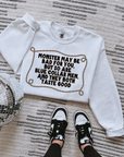 Bad For You (Monster) TEE or CREWNECK