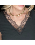Herringbone Necklace -clearance