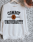 Cowboy University TEE or CREWNECK