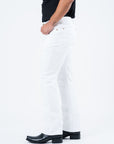 Holt Men's White Boot Cut Jeans