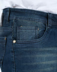 Holt Men's Mid Blue Boot Cut Jeans