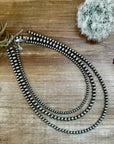 NEW! Build your own Sterling Silver Pearls Necklace 4-5-6-8-10-12-14 mm