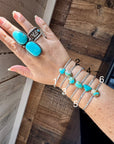 Royston Turquoise Cuff – Sterling Silver