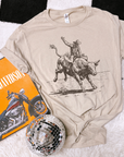 Vintage Bull Rider TEE or CREWNECK