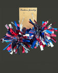 Celebration Tinsel Earrings