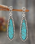 Vintage Bohemian Turquoise Earrings