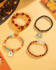 Halloween Beaded Bracelet