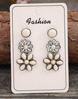 3 Piece Set Western Stud Earrings