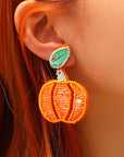 Halloween Pumpkin Earrings