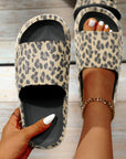 Thick Sole Slip On Slippers